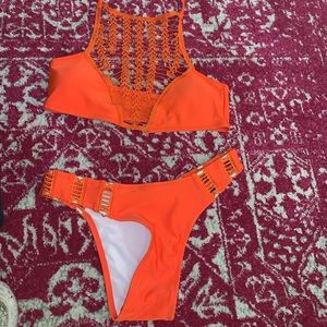 Trendy bathing suit